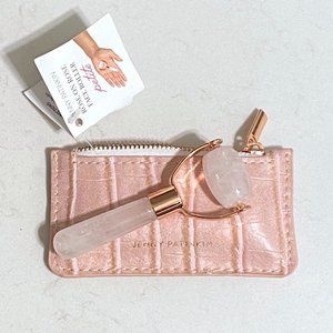 Jenny Patinkin Rose On Rose Mini Rose Quartz Facial Roller